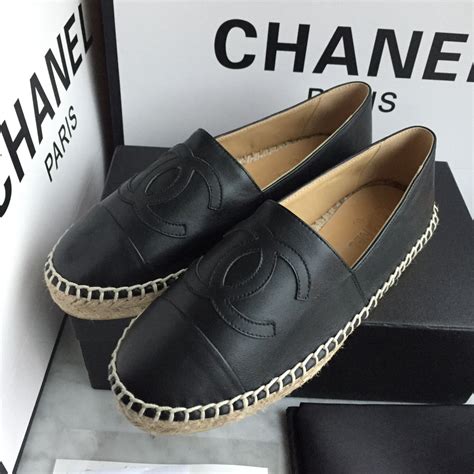 chanel espadrilles authentic vs fake|chanel high top espadrilles.